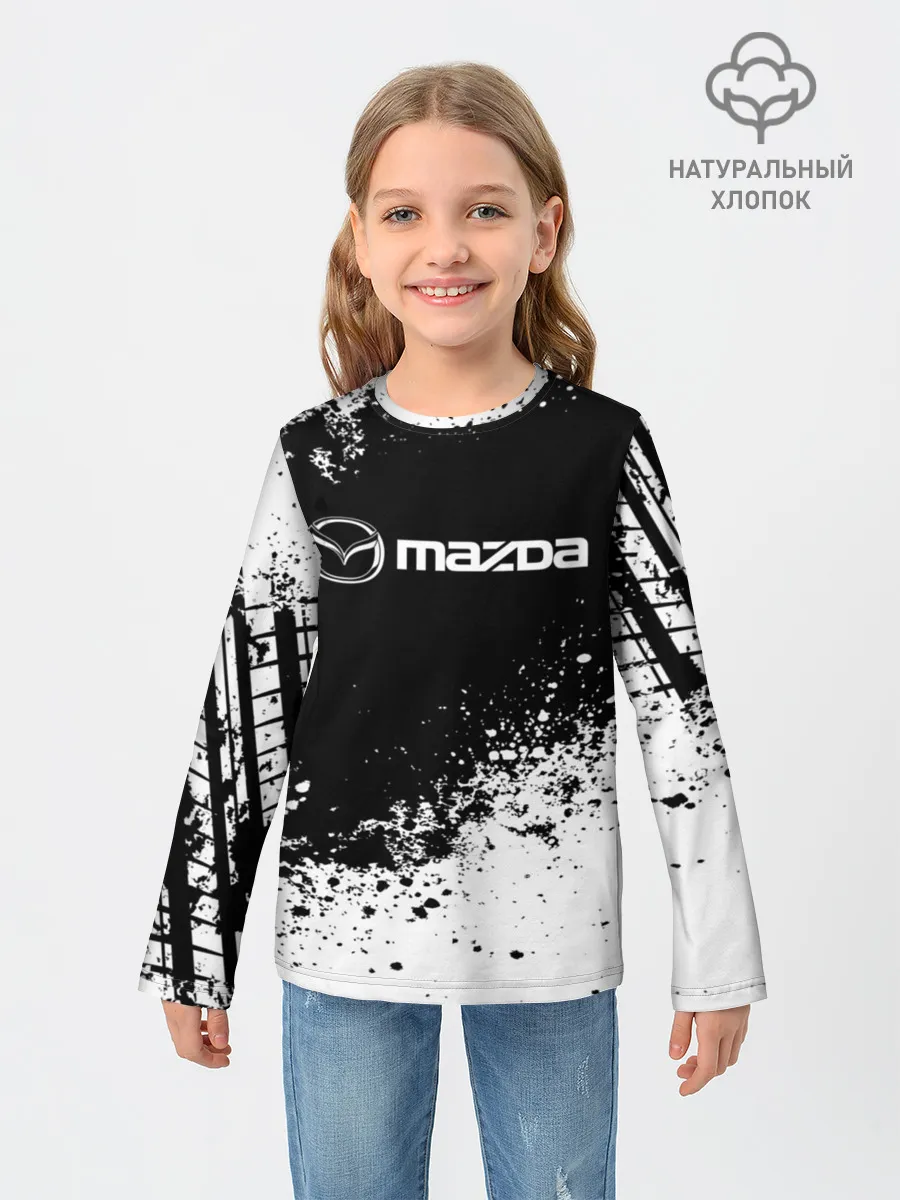 Детский лонгслив / Mazda