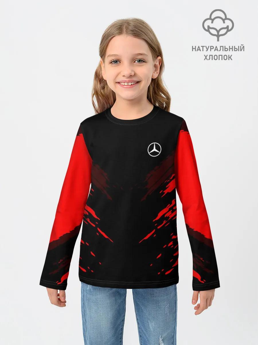 Детский лонгслив / Mercedes SPORT