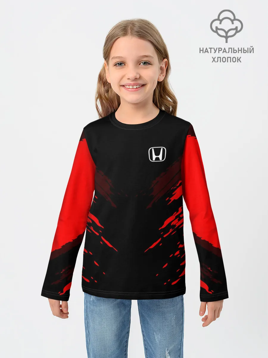 Детский лонгслив / Honda SPORT