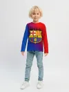 Детский лонгслив / FC Barcelona color sport