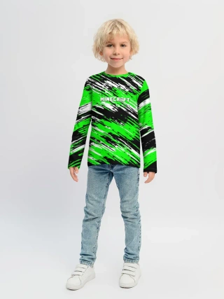 Детский лонгслив / Minecraft