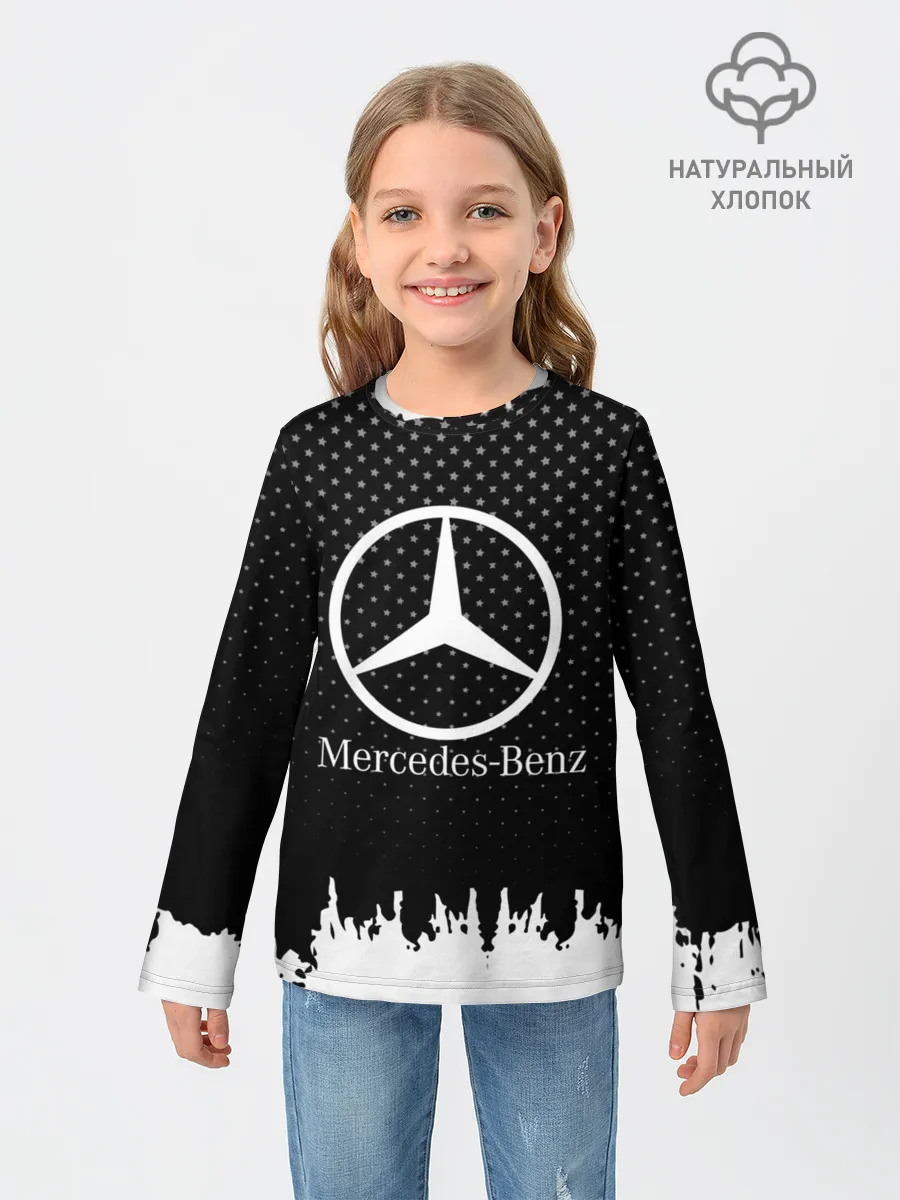 Детский лонгслив / Mercedes-Benz