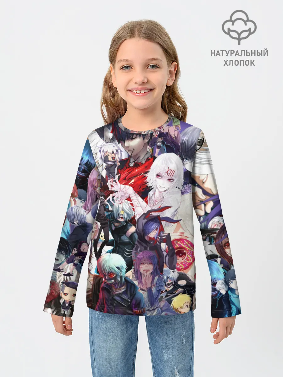 Детский лонгслив / Tokyo-Ghoul