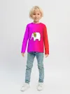 Детский лонгслив / Радужный слоник