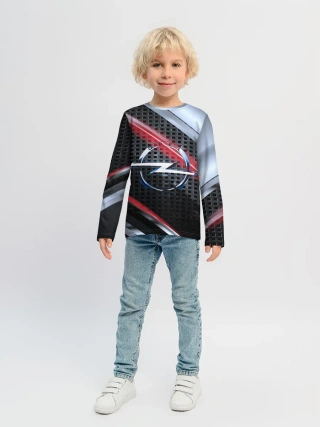 Детский лонгслив / OPEL high speed collection