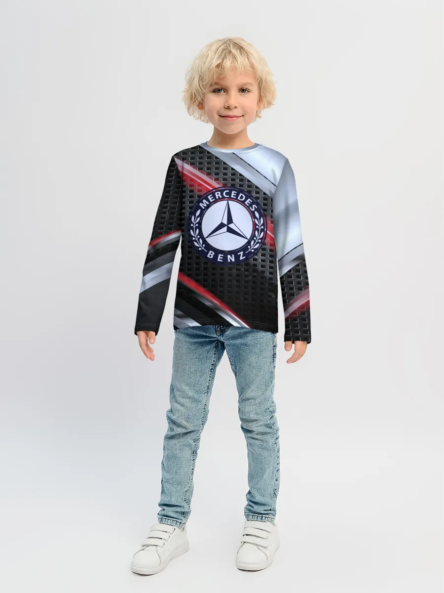 Детский лонгслив / MERCEDES high speed collection