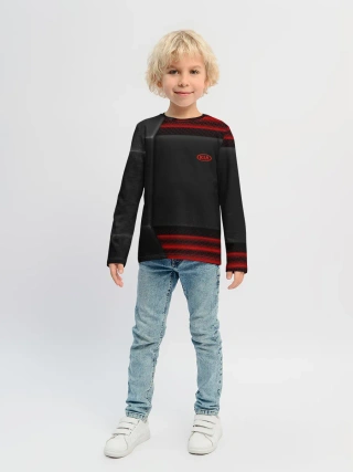 Детский лонгслив / KIA auto sport