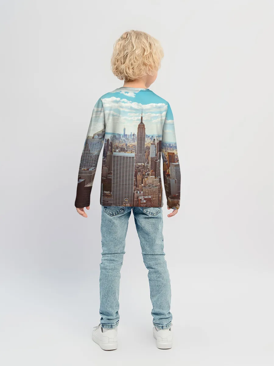 Детский лонгслив / Столица мира