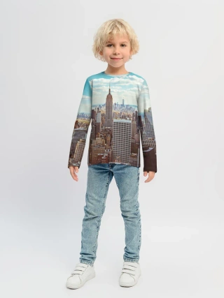 Детский лонгслив / Столица мира