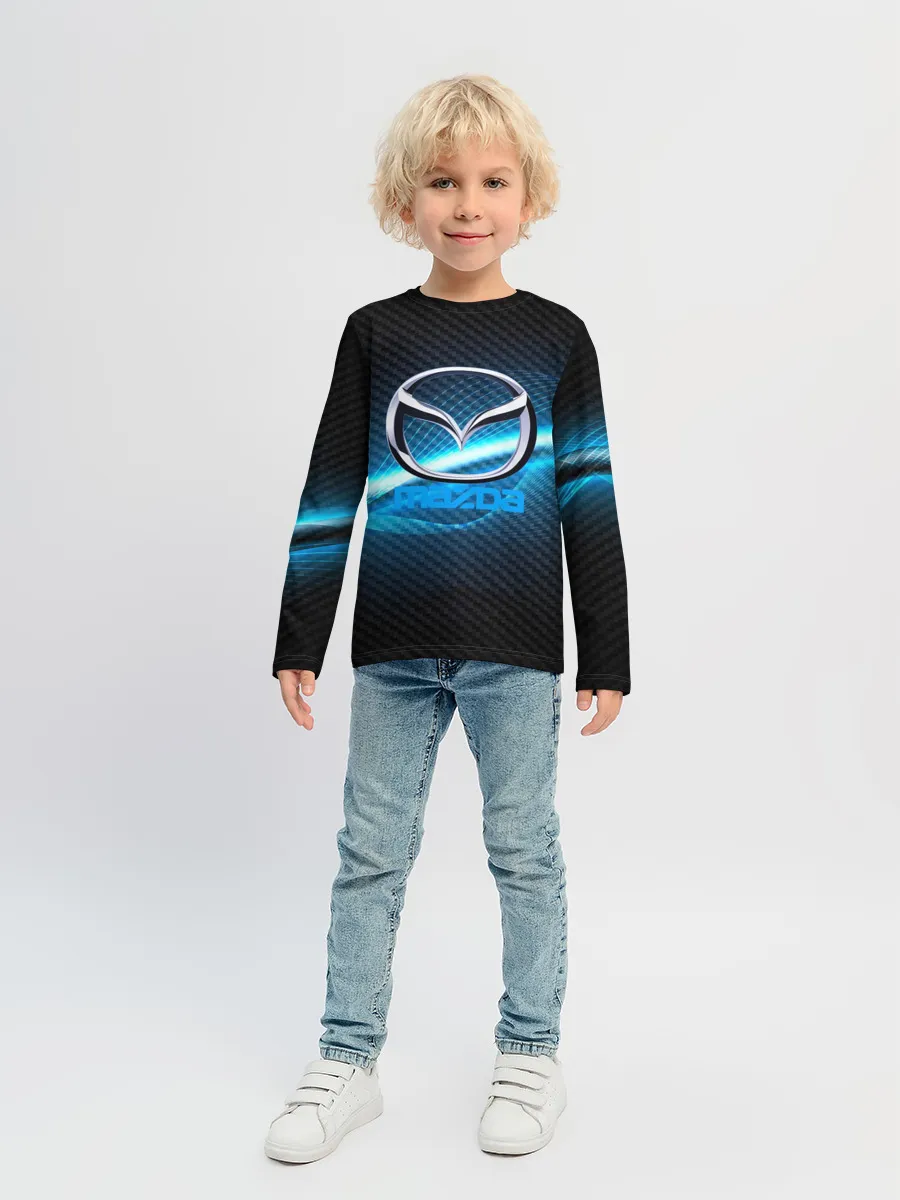 Детский лонгслив / mazda machine motor XXI