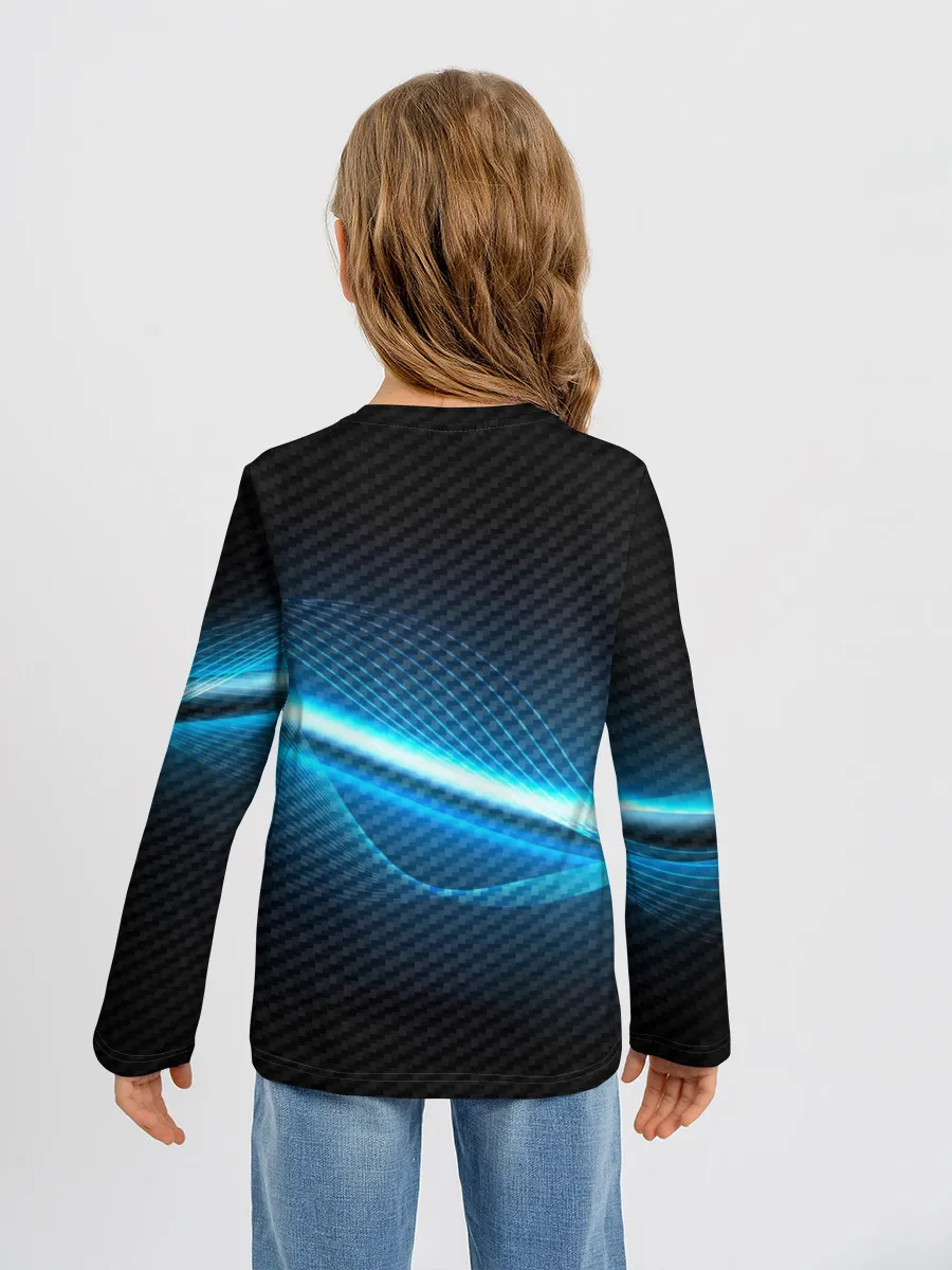 Детский лонгслив / KIA machine motor XXI