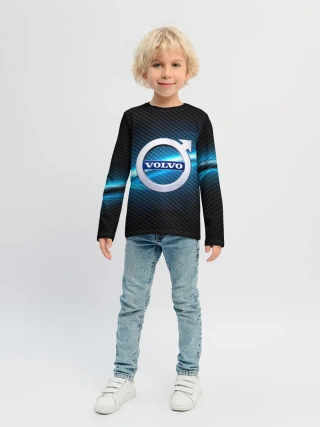 Детский лонгслив / VOLVO machine motor XXI