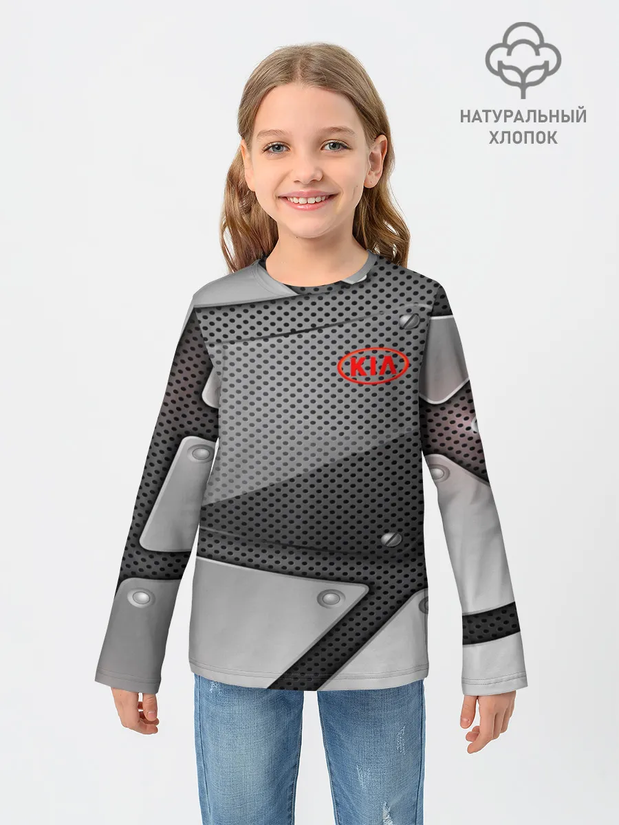 Детский лонгслив / KIA metalic motors
