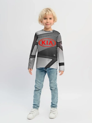 Детский лонгслив / KIA metalic 2018