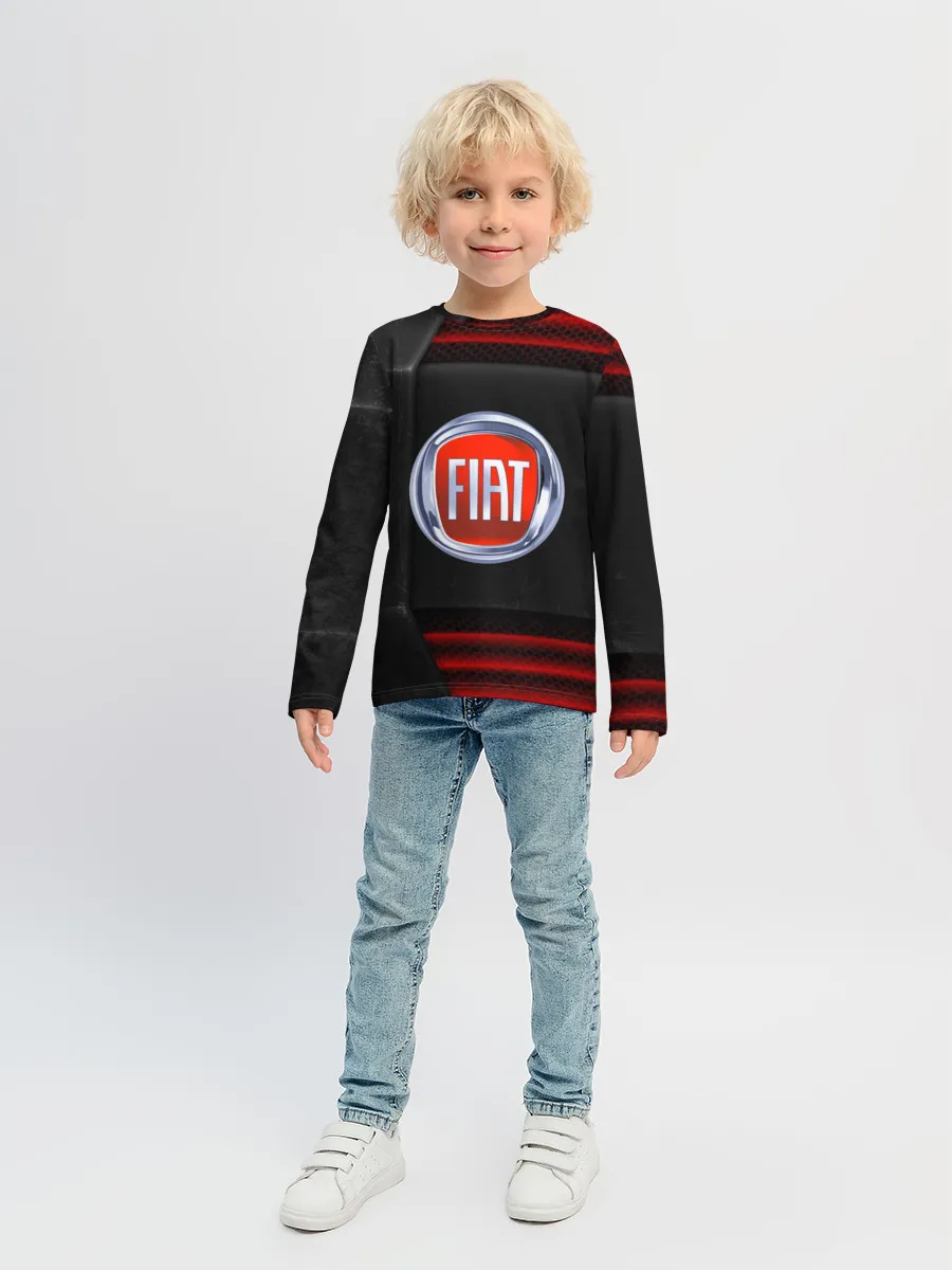 Детский лонгслив / FIAT auto sport