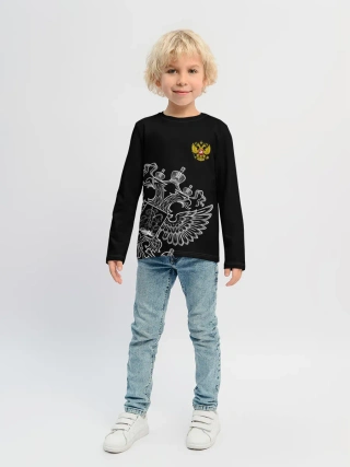 Детский лонгслив / Герб России