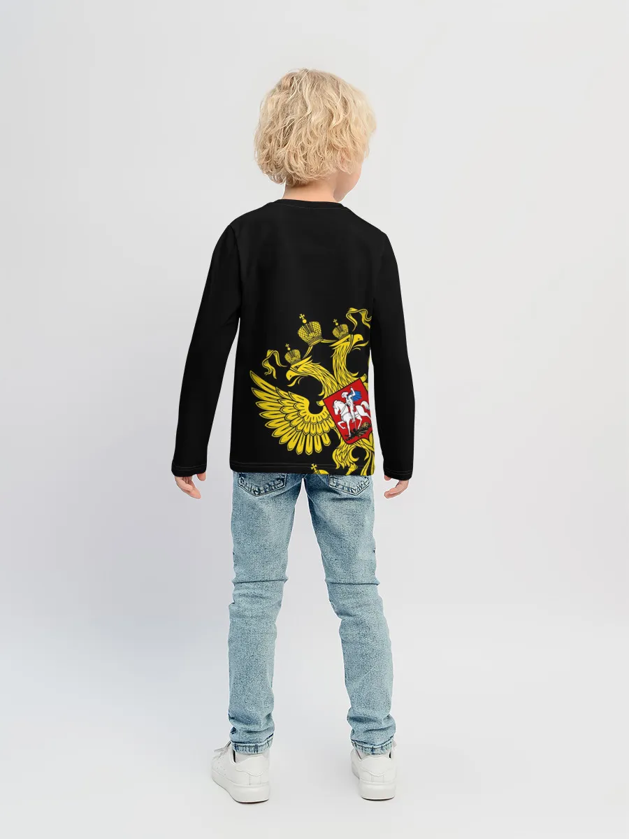 Детский лонгслив / Флаг и Герб России