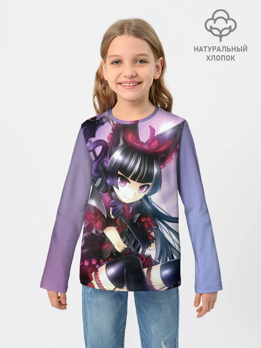 Детский лонгслив / Там бьются наши воины