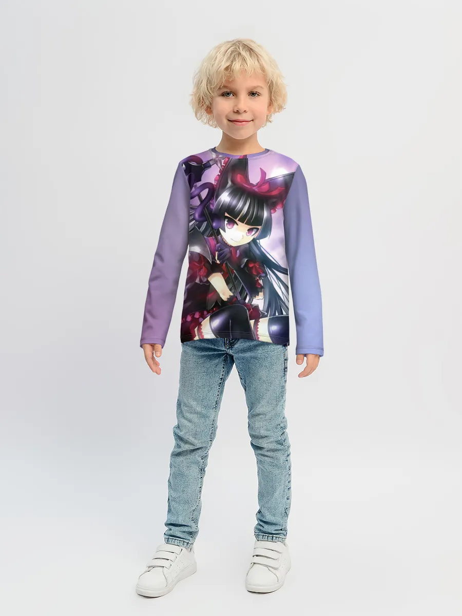 Детский лонгслив / Там бьются наши воины