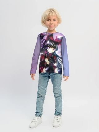 Детский лонгслив / Там бьются наши воины