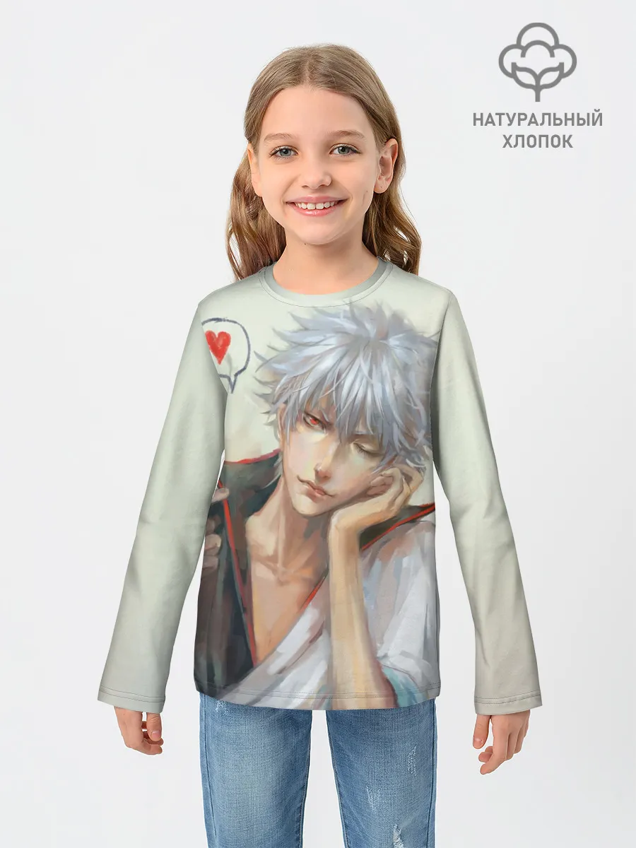 Детский лонгслив / Sakata Gintoki