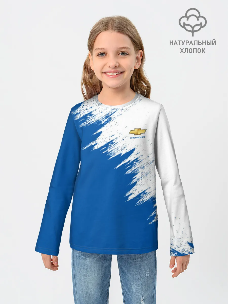 Детский лонгслив / Chevrolet