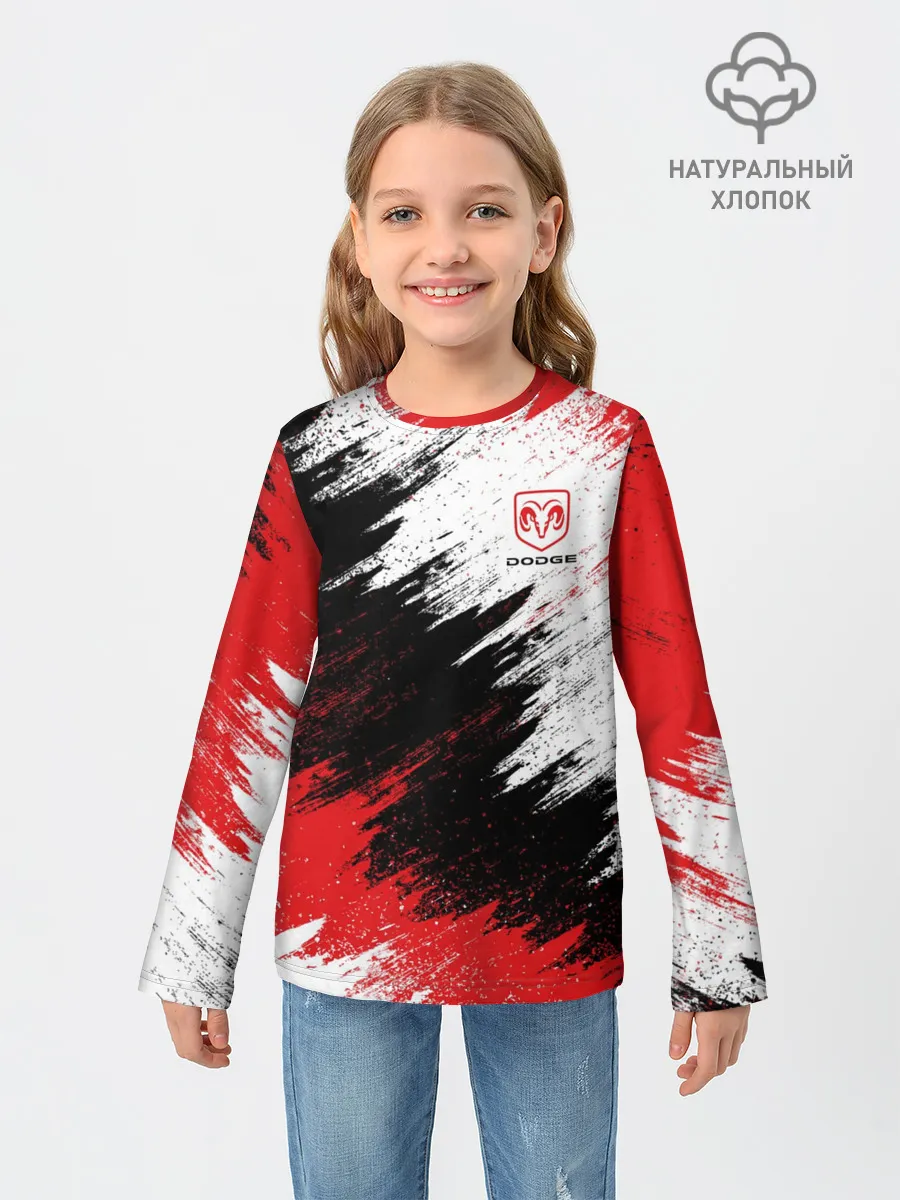 Детский лонгслив / Dodge