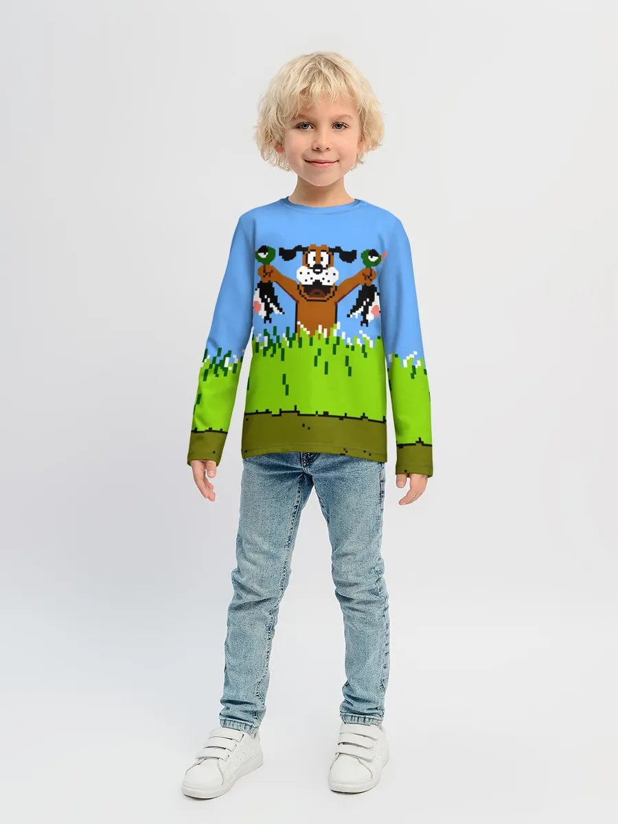 Детский лонгслив / Duck Hunt