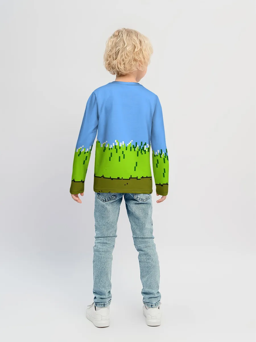 Детский лонгслив / Duck Hunt