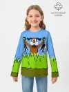 Детский лонгслив / Duck Hunt