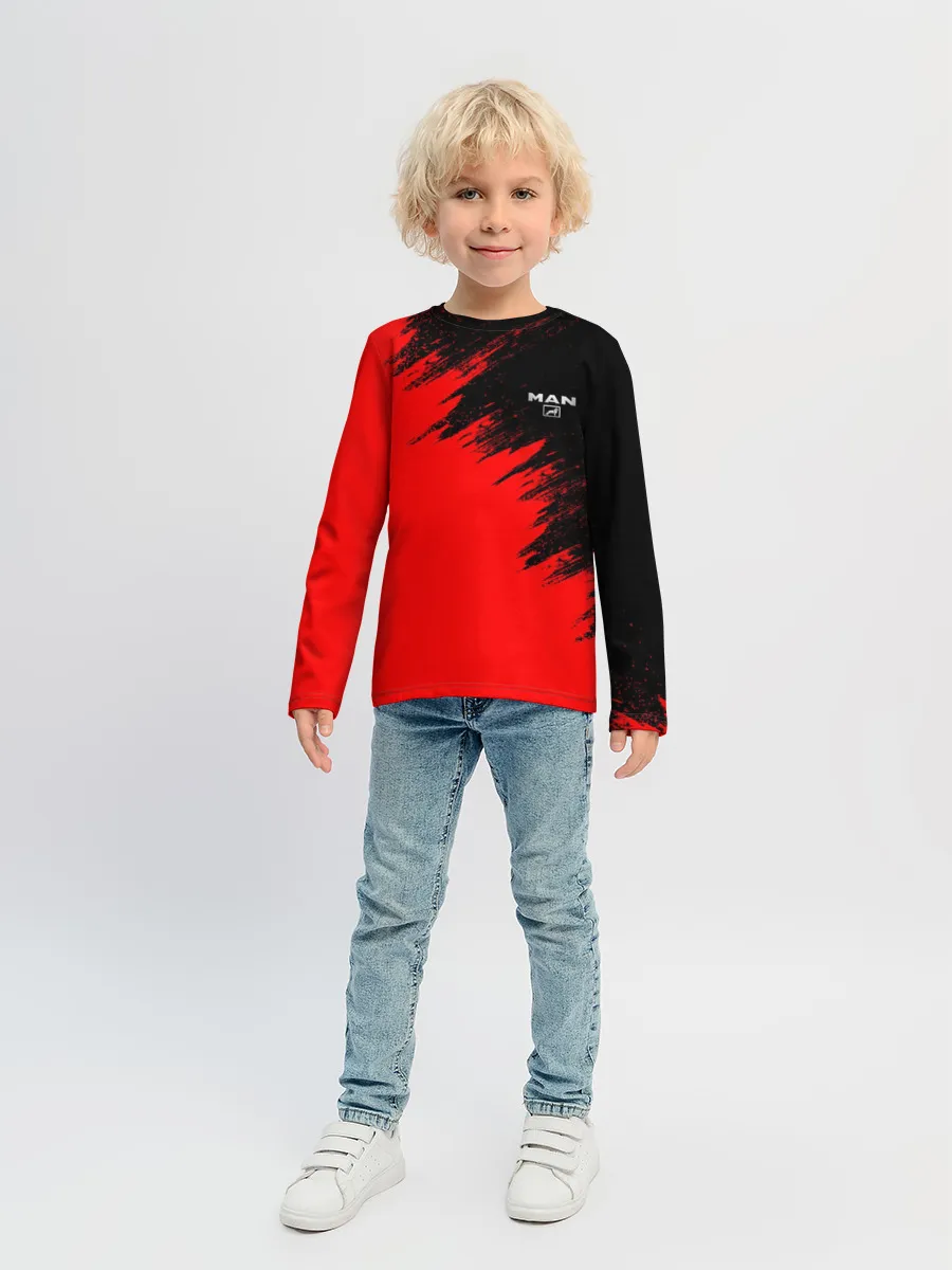 Детский лонгслив / MAN