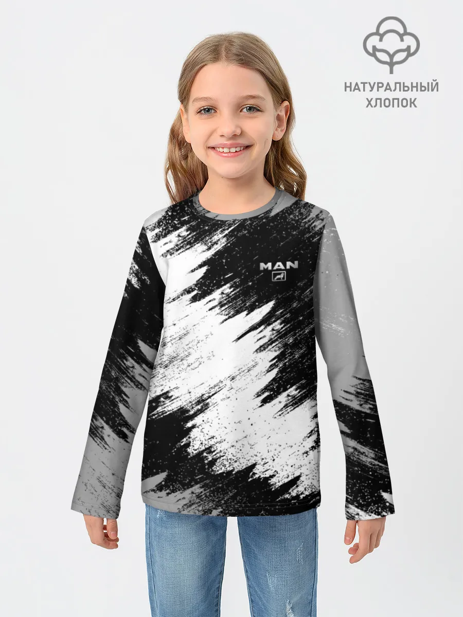 Детский лонгслив / MAN