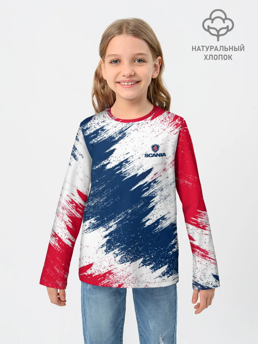 Детский лонгслив / SCANIA