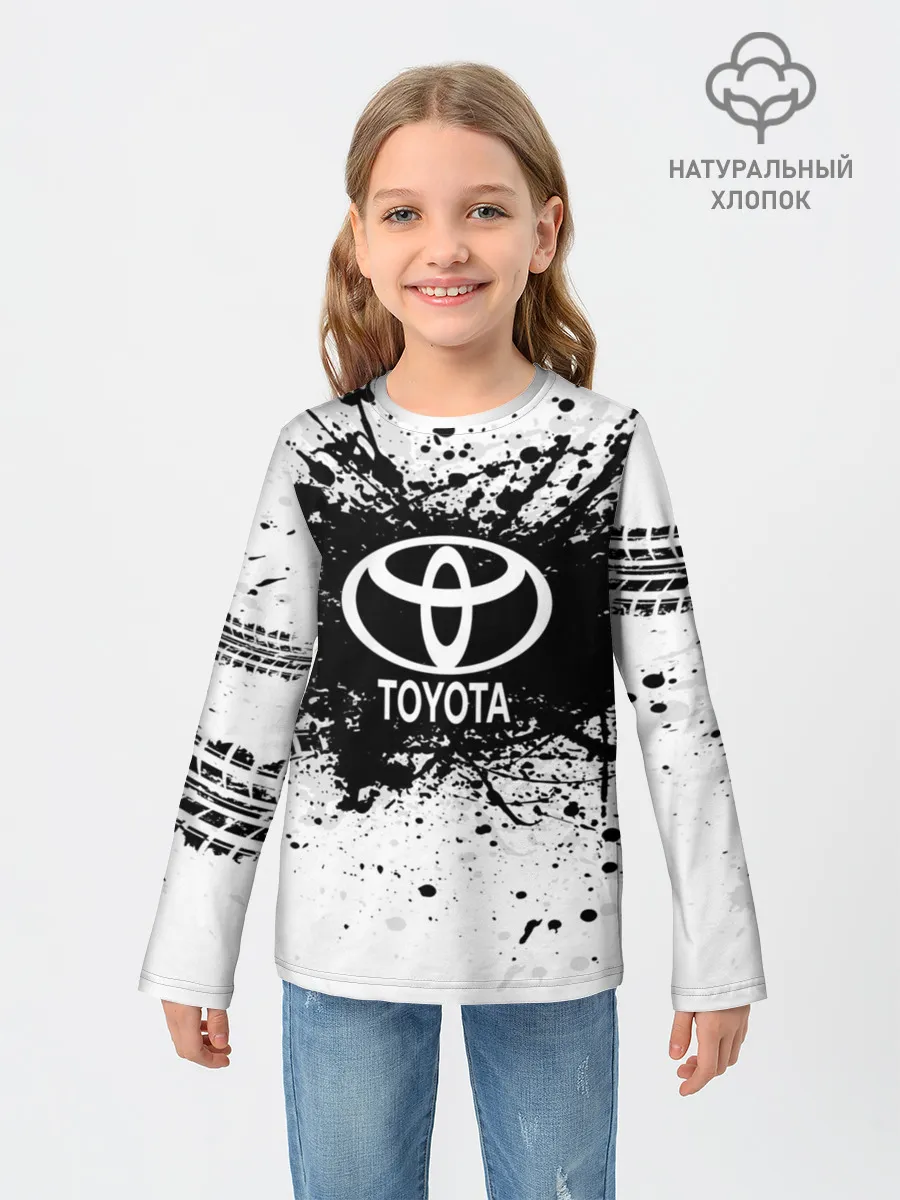 Детский лонгслив / Toyota