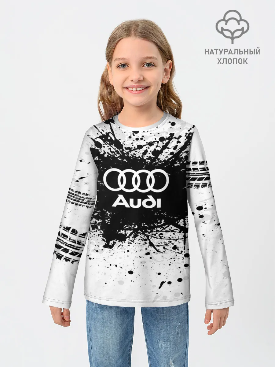 Детский лонгслив / Audi