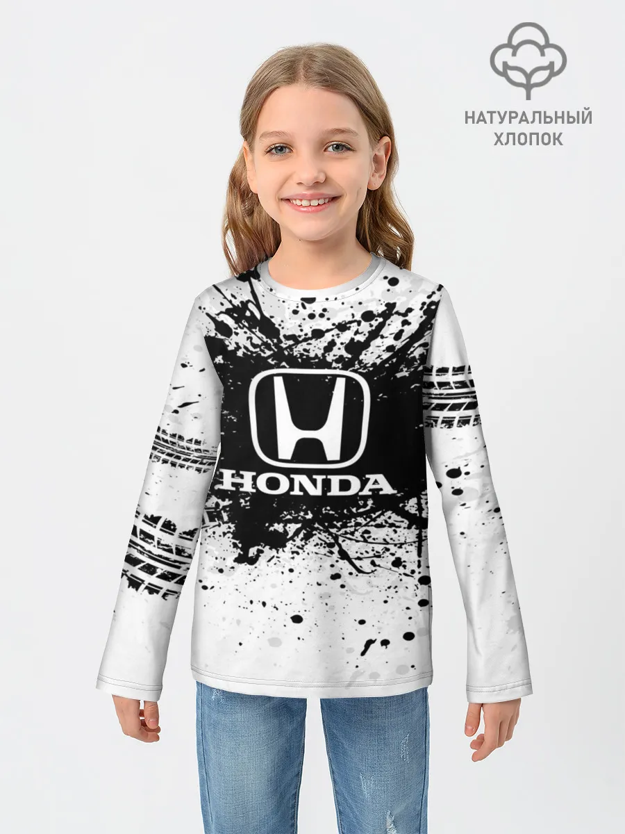 Детский лонгслив / Honda
