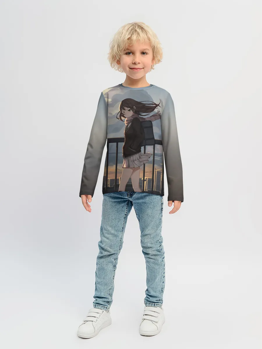 Детский лонгслив / IDOLMASTER. Rin Shibuya