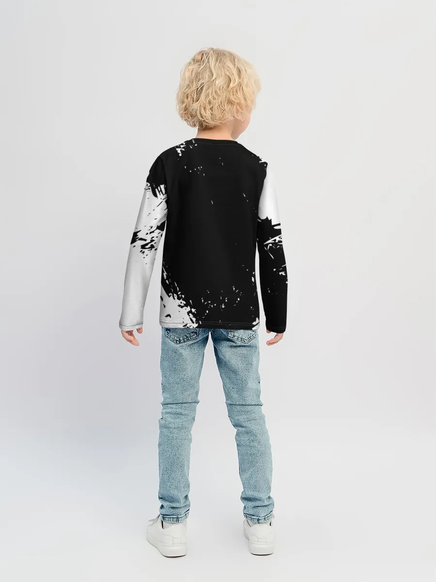 Детский лонгслив / РОССИЯ БРЫЗГИ | RUSSIA PAINTS