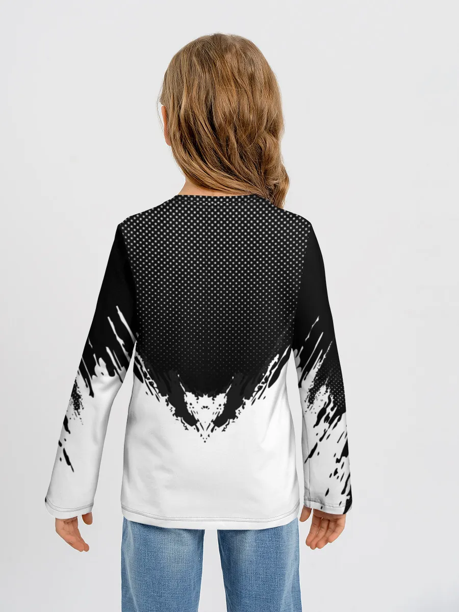 Детский лонгслив / Chelsea black 2018