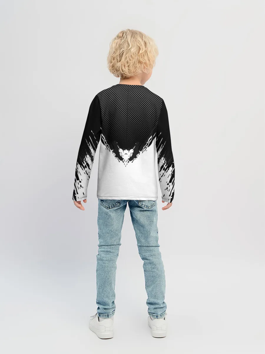 Детский лонгслив / Chelsea black 2018