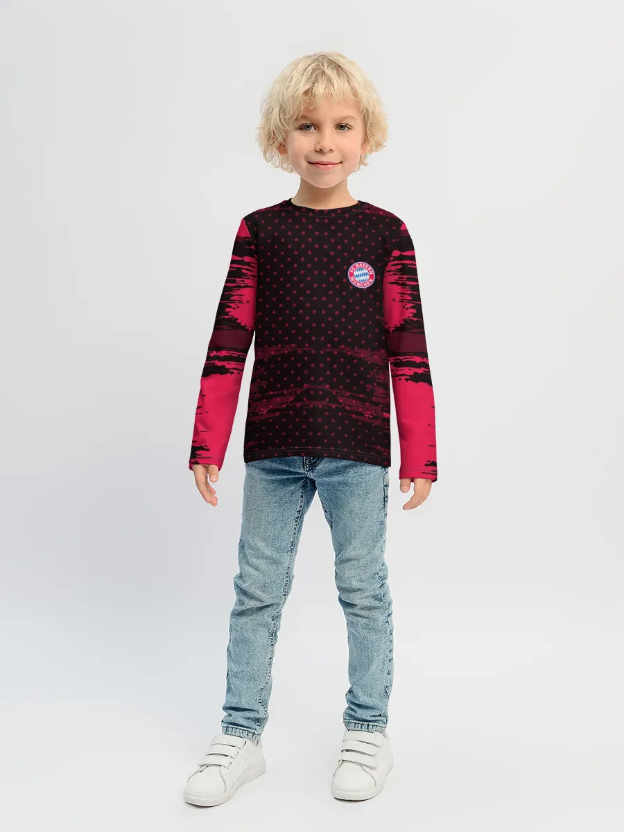 Детский лонгслив / Bayern abstract collection