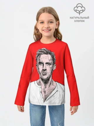 Детский лонгслив / Райан Гослинг_3