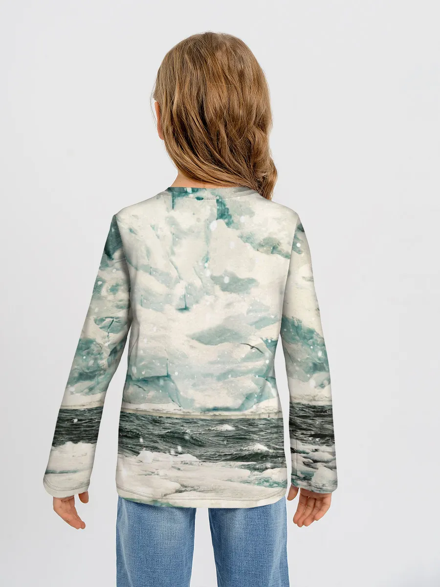 Детский лонгслив / Ледокол Вега