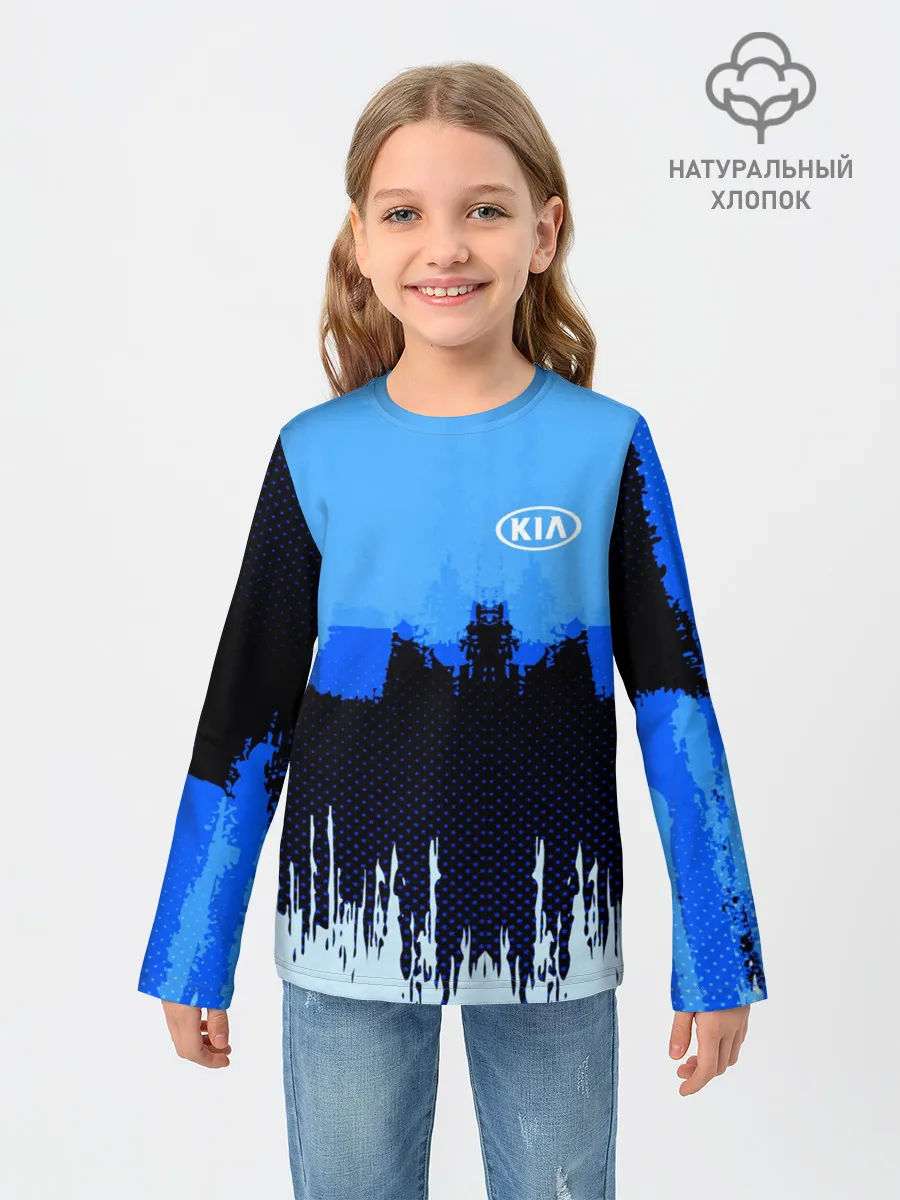 Детский лонгслив / KIA SPORT COLOR
