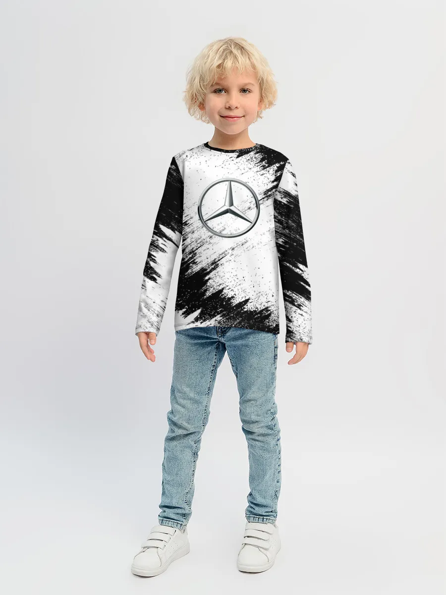 Детский лонгслив / Mercedes