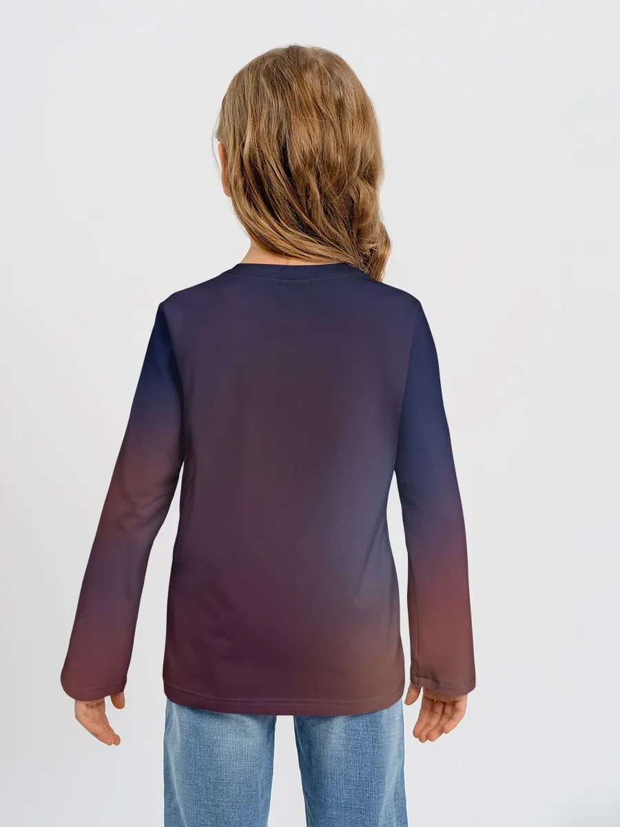 Детский лонгслив / Konosuba с посохом