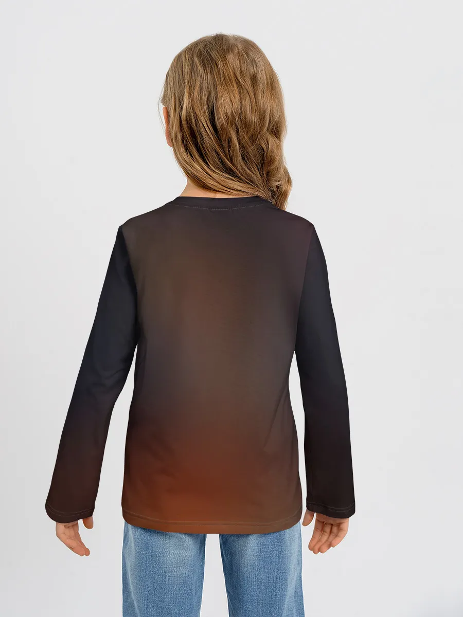 Детский лонгслив / Megumin ночная