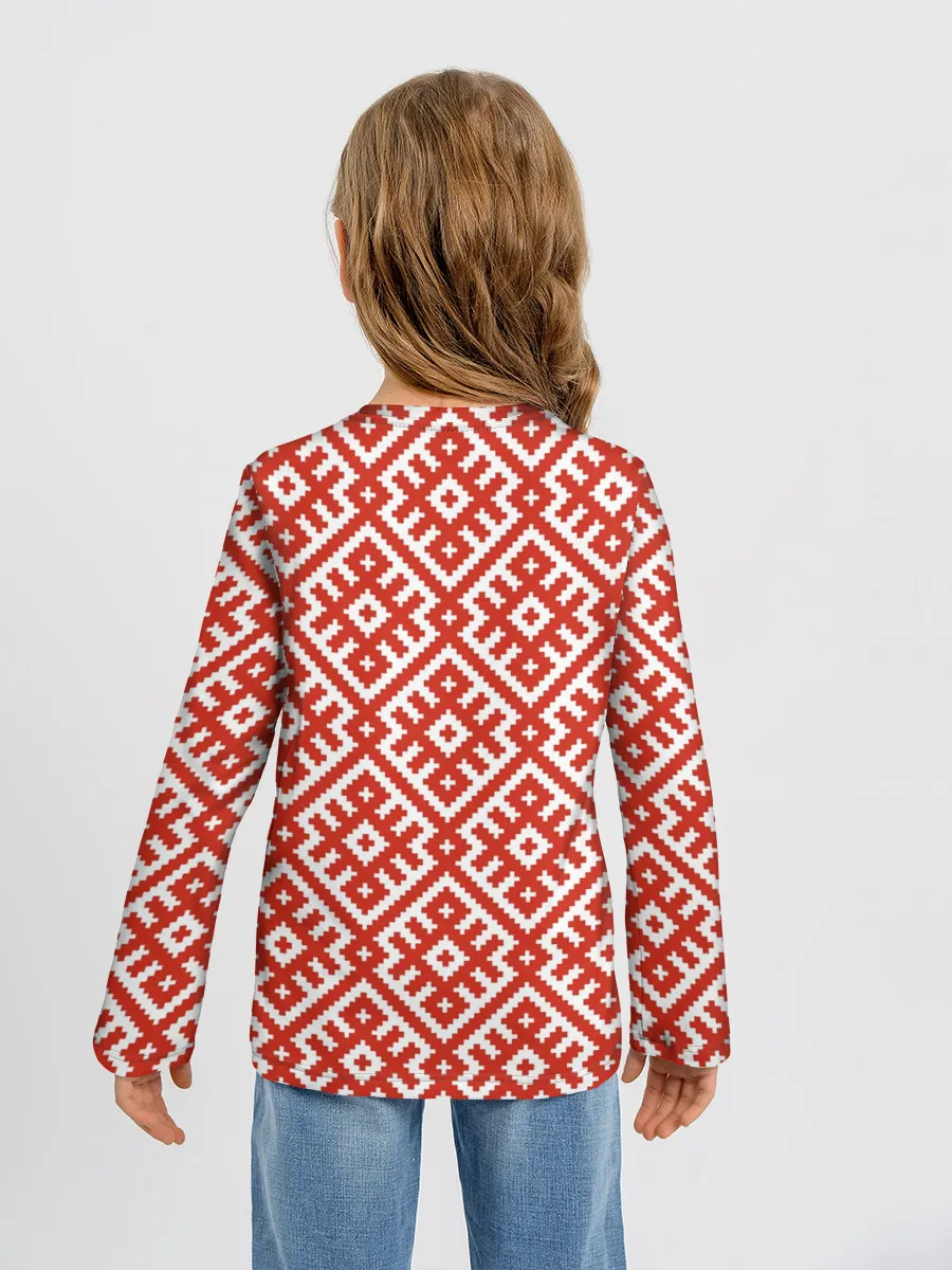 Детский лонгслив / Обережная Вышивка