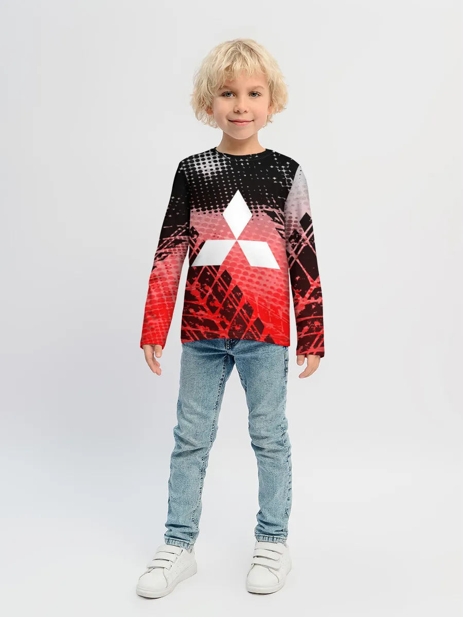 Детский лонгслив / Mitsubishi sport auto motors