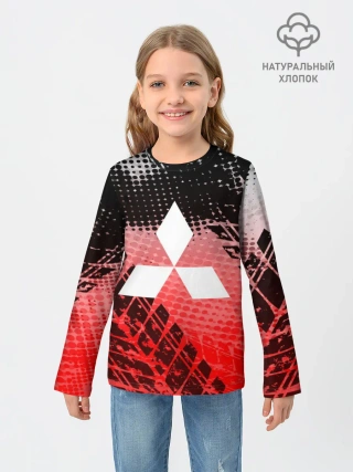 Детский лонгслив / Mitsubishi sport auto motors